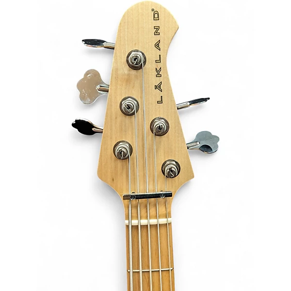 Used Lakland 55 94 Black Electric Bass Guitar