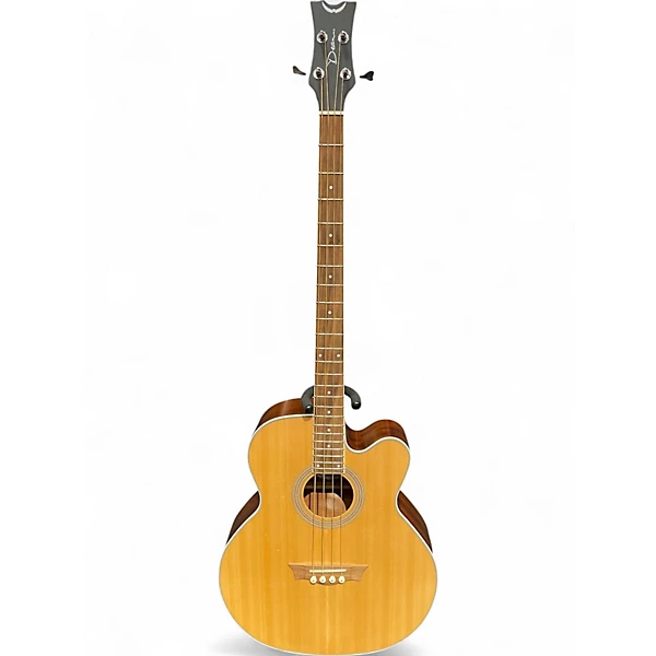 Used Dean EABC Natural Acoustic Bass Guitar