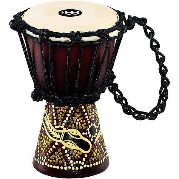 African Style Mini Djembe 45 in Dark Serpents