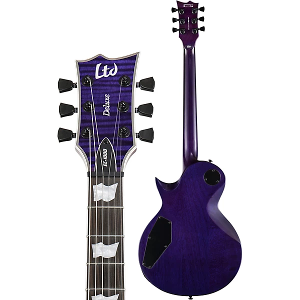 LTD EC 1000FM Electric Guitar See Thru Purple
