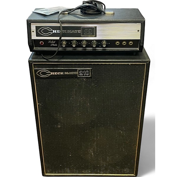 Vintage 1965 Check Mate  cm 22 Solid State Guitar Amp Head
