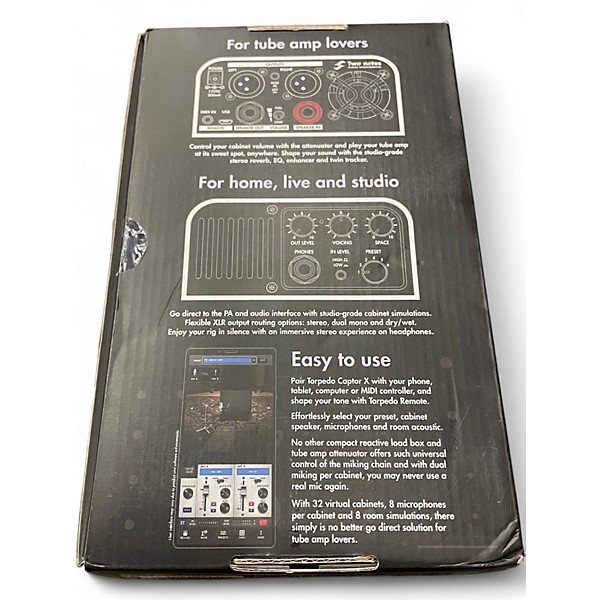 Two Notes AUDIO ENGINEERING Used Two Notes AUDIO ENGINEERING Torpedo Captor X 8 ohm Power Attenuator