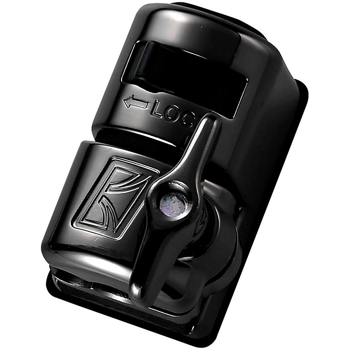 Quick Lock Floor tom bracket in Black Nickel finish