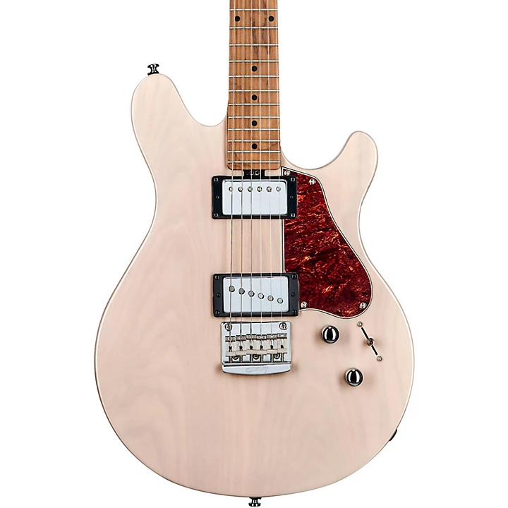 Sterling by Music Man James Valentine Signature Series 6 String Electric Guitar Level 2 Transparent Buttermilk