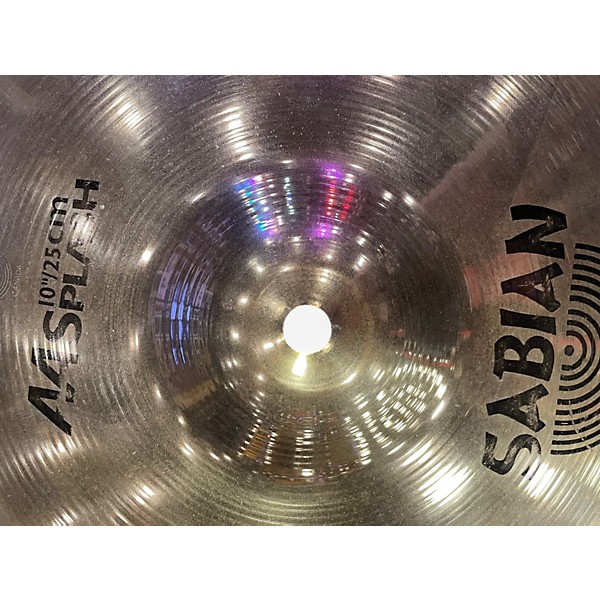 SABIAN Used SABIAN 10in AA Splash Cymbal