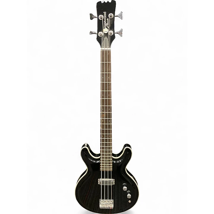 Eastwood Used Eastwood Black Widow Black Electric Bass Guitar