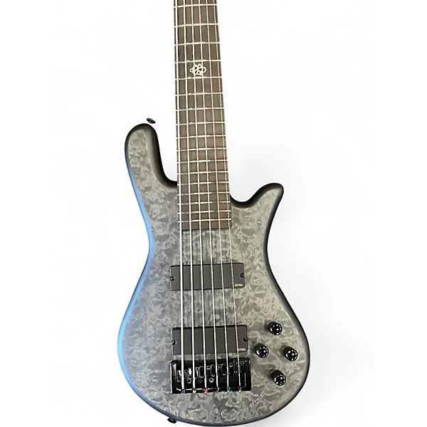 Used Spector NS PULSE II 6 BLACK Electric Bass Guitar