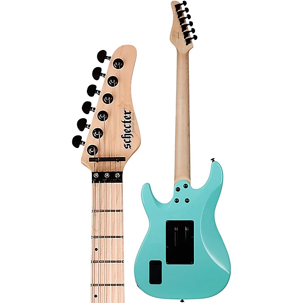 Sun Valley Super Shredder FR SFG Electric Guitar Sea Foam Green Black Pickguard