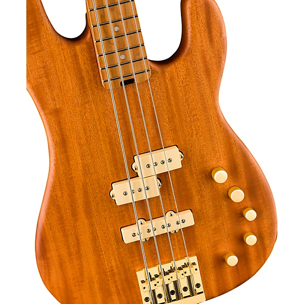 Charvel PM BASS SD PJ IV MAH Bass Guitar Natural Mahogany