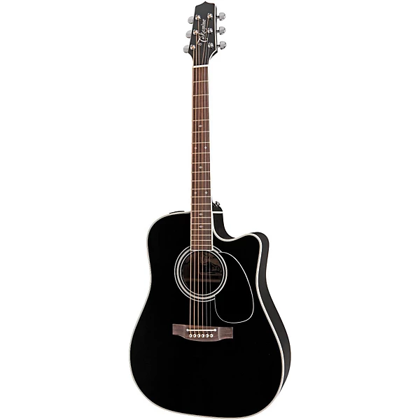 Takamine EF341SC Legacy Series Acoustic Electric Guitar Black