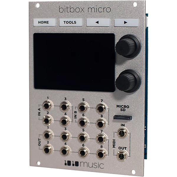 Bitbox Micro Eurorack Compact Sampler with Touchscreen White