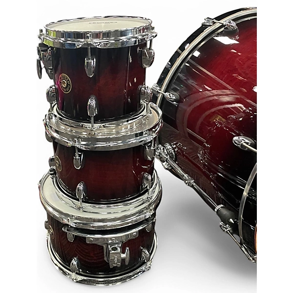 Gretsch Drums Used 2016 Gretsch Drums 7 Piece Catalina Maple Wine Red Drum Kit.gc