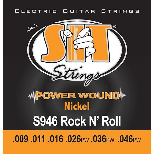 S946 Rock n Roll Power Wound Nickel Electric Guitar Strings