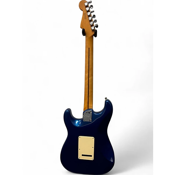 Used Fender American Ultra Stratocaster Blue Solid Body Electric Guitar