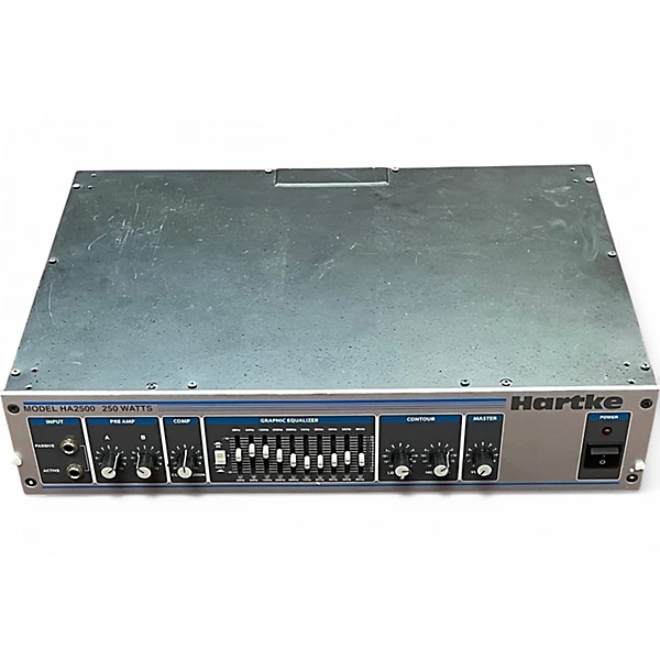 Used Hartke HA2500 Bass Amp Head Bass Amp Head