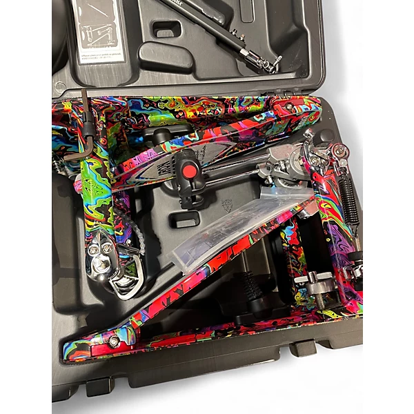 TAMA Used TAMA Iron Cobra Double Pedal 50th Anniversary Limited Edition Double Bass Drum Pedal.gc