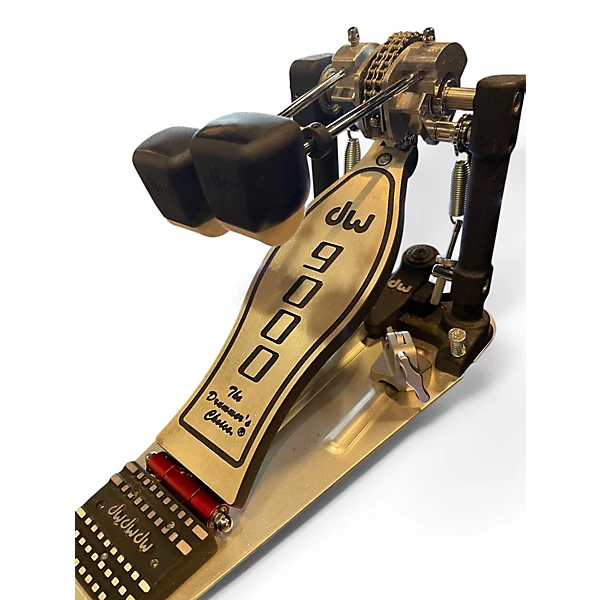 DW Used DW 9000 Series Double Double Bass Drum Pedal