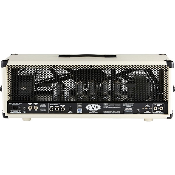 EVH 5150 III 100W 3 Channel Tube Guitar Amp Head Level 1 Ivory 481477004460000.gc