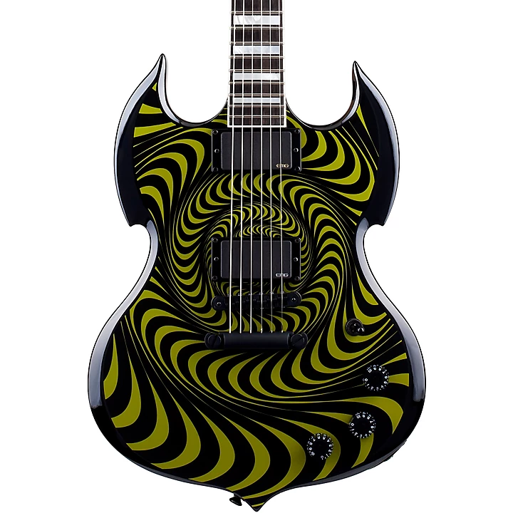 Wylde Audio Barbarian Electric Guitar Grimmest Green