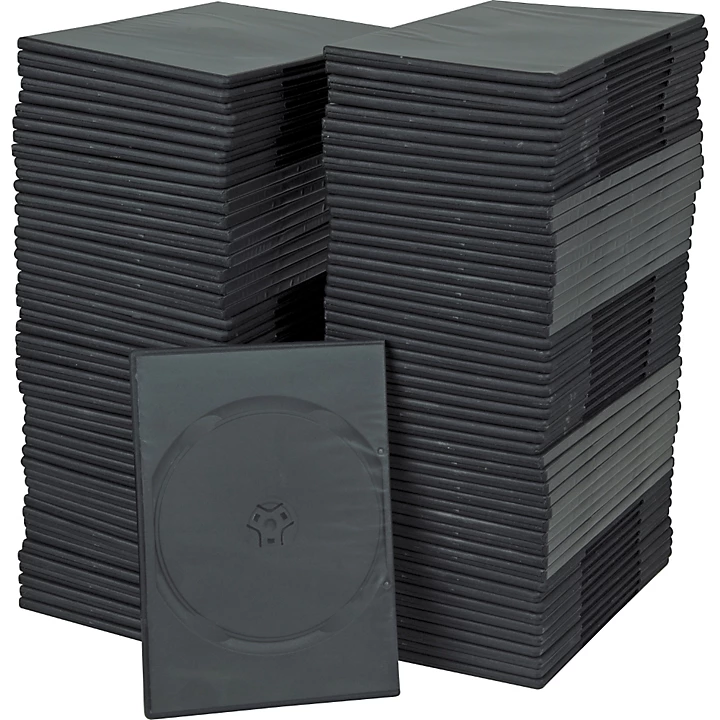 7mm Slim DVD Cases 100 pack
