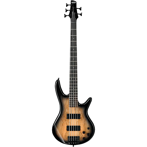 Ibanez GSR205SM 5 String Electric Bass Guitar Natural Gray Burst