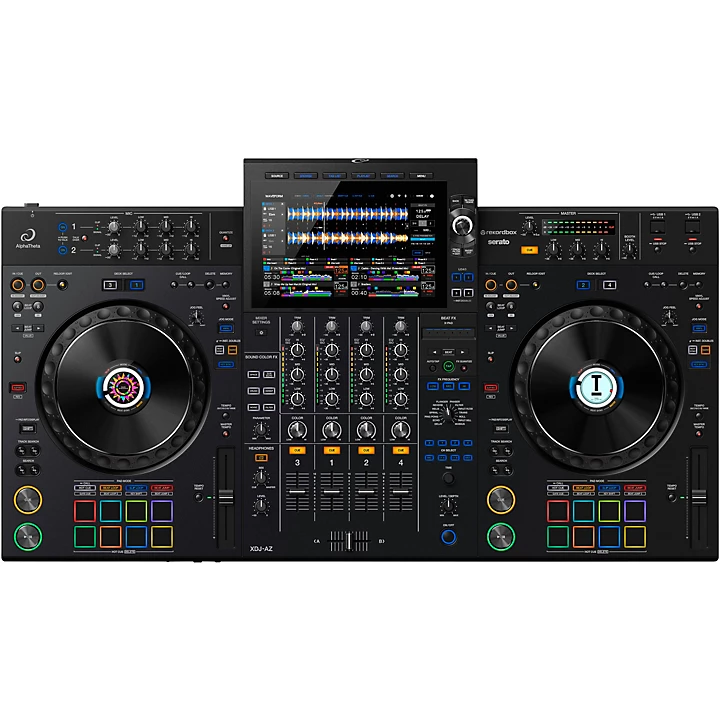 XDJ AZ 4 Channel Professional All in One DJ System Black