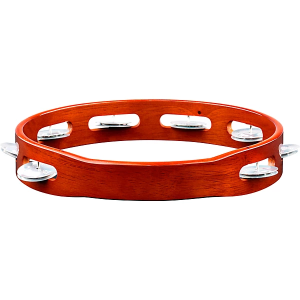 MEINL Wood Tambourine One Row Aluminum Jingles