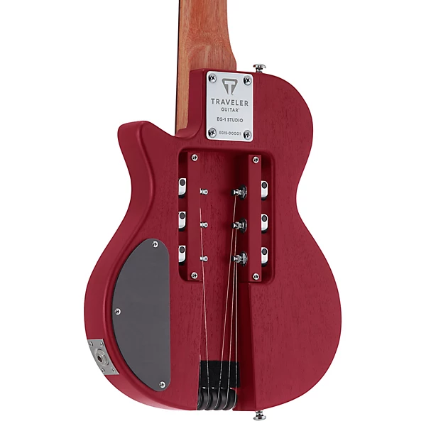 Traveler Guitar EG 1 Studio Electric Guitar Satin Red