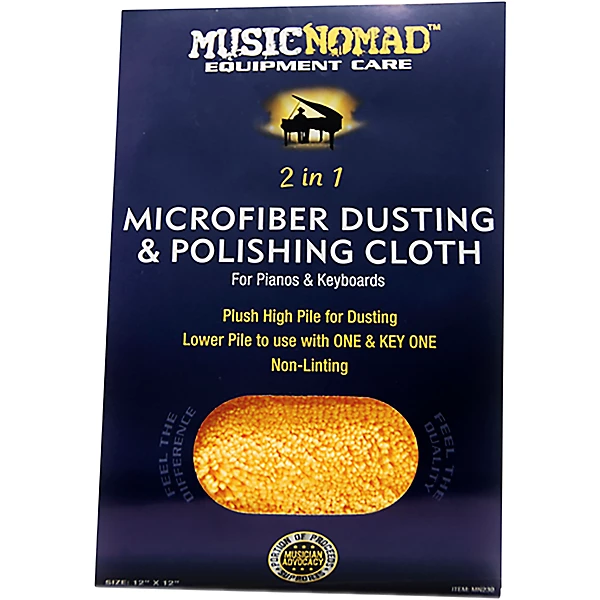 Microfiber Dusting Polishing Cloth Pianos Keyboards