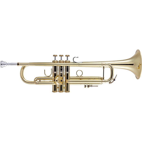 190 Stradivarius 37 Bell Medium Plus Bore Series Unlacquered Professional Bb Trumpet Unlacquered