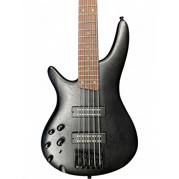 Used Ibanez SR305EBL Weathered Black Electric Bass Guitar
