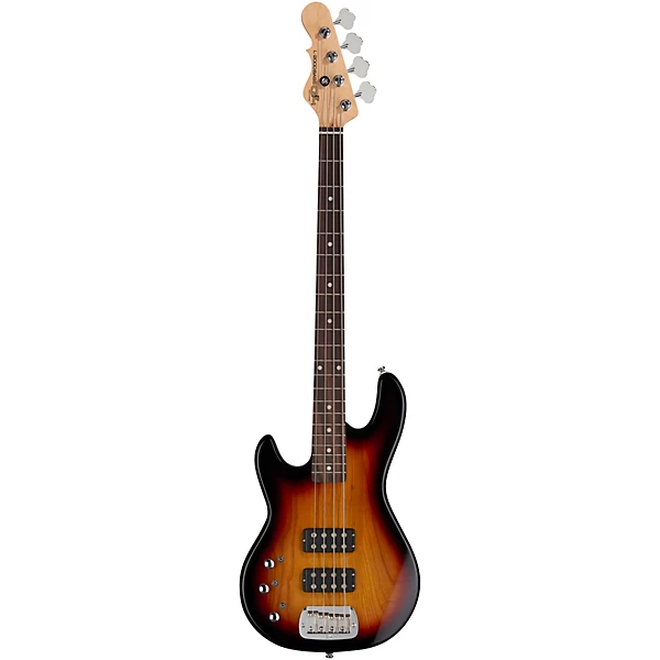 Tribute L2000 Left Handed Electric Bass Guitar 3 Tone Sunburst