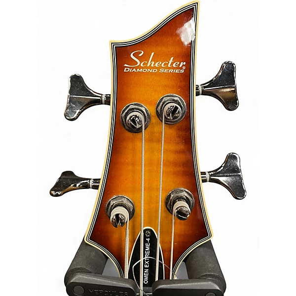 Schecter Guitar Research Used Schecter Guitar Research Omen Extreme 4 String Sunburst Electric Bass Guitar