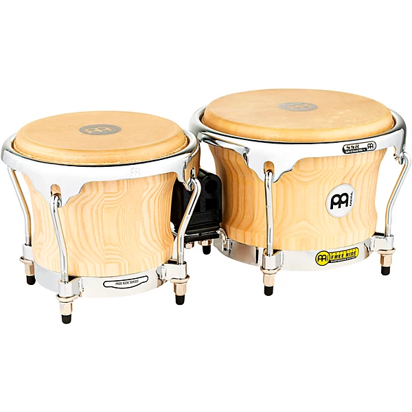 Open Box MEINL Free Ride Series Collection Wood Bongos Level 1 8.5 x 7 in. American White Ash