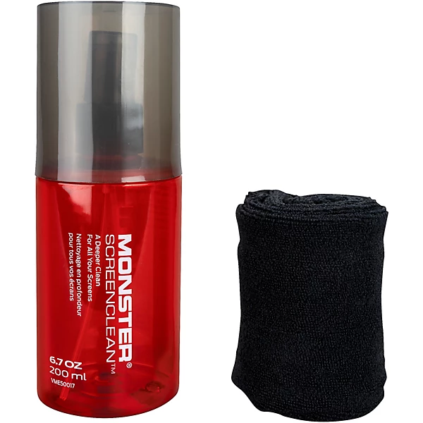 ScreenClean 200ML Bottle Microfiber Cloth