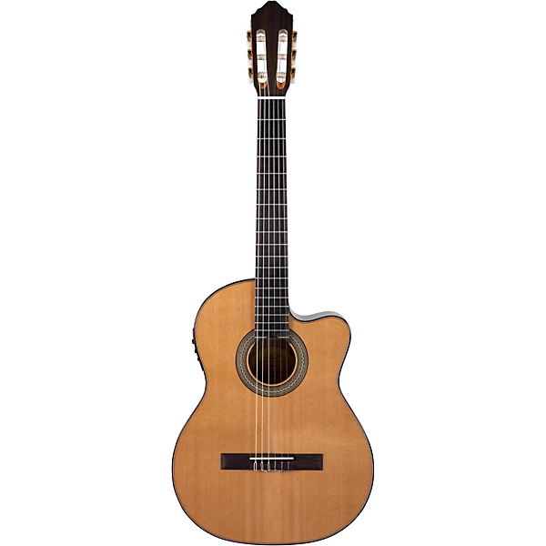 Lucero LC235SCE Acoustic Electric Exotic Wood Classical Guitar Level 2 Natural