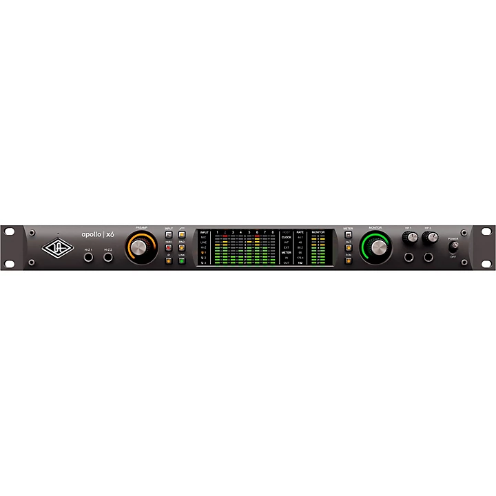 Apollo X6 6 Channel Thunderbolt Audio Interface with UAD DSP Heritage Edition