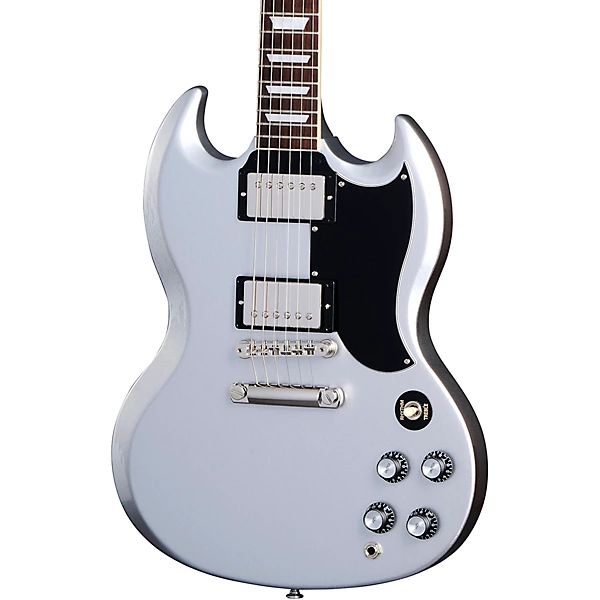 Gibson SG Standard 61 Electric Guitar Level 1 Silver Mist L54585004003000.gc