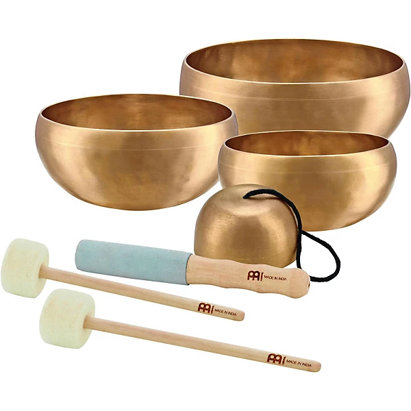 MEINL Sonic Energy Cosmos 4 Piece Singing Bowl Set 3.7, 7.6, 9, 10.3 in.