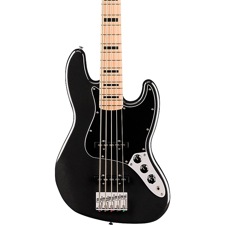 Affinity Series Active Jazz Bass V Black Metallic