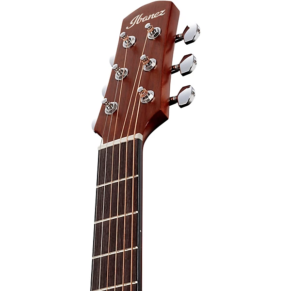 Ibanez AAM50LCE Left Handed Advanced Auditorium Acoustic Electric Guitar Light Brown Sunburst