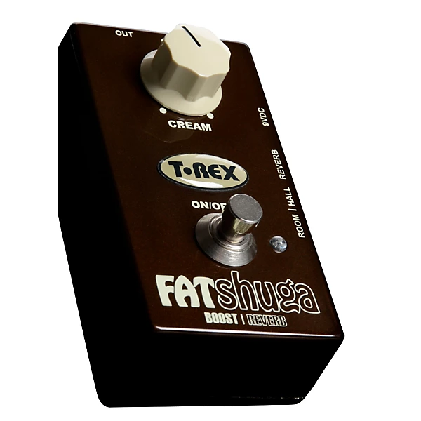 Fat Shuga Boost with Reverb Guitar Effects Pedal