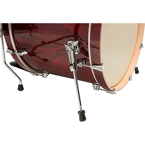 TAMA Superstar Classic Exotix 5 Piece Shell Pack With 22 Bass Drum Level 1 Gloss Garnet Lacebark Pine L55893004003000.gc