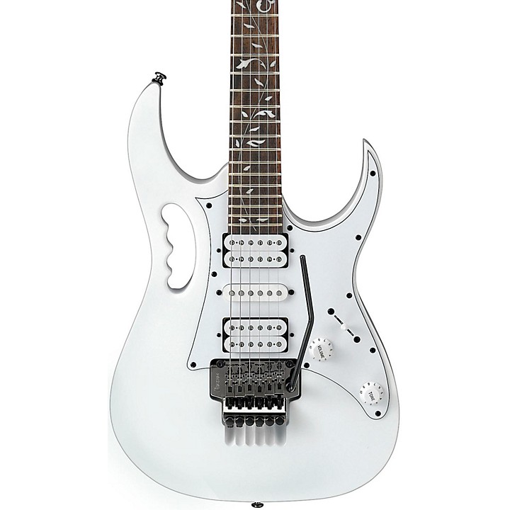 Ibanez JEMJR Steve Vai Signature JEM Series Electric Guitar White