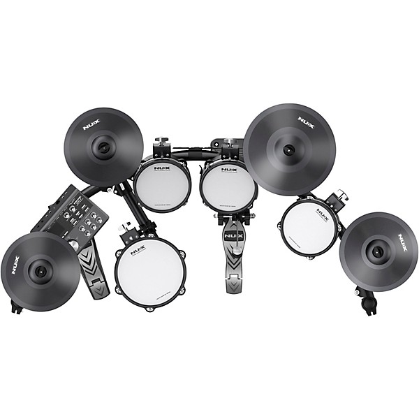 NUX DM 7X All Remo Mesh Head Digital Drum Kit Black