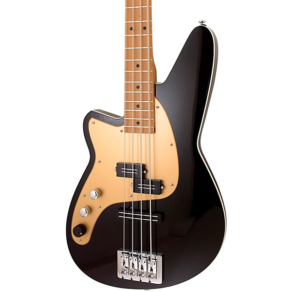 Decision Left Handed P Bass Midnight Black