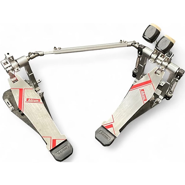 ddrum Used ddrum Quicksilver Direct Drive Double Bass Drum Pedal.gc