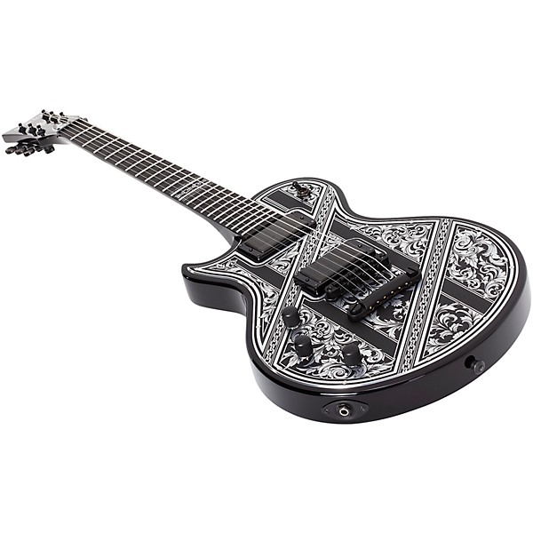 Solo II Przym Palladium Left Handed Electric Guitar Gloss Black