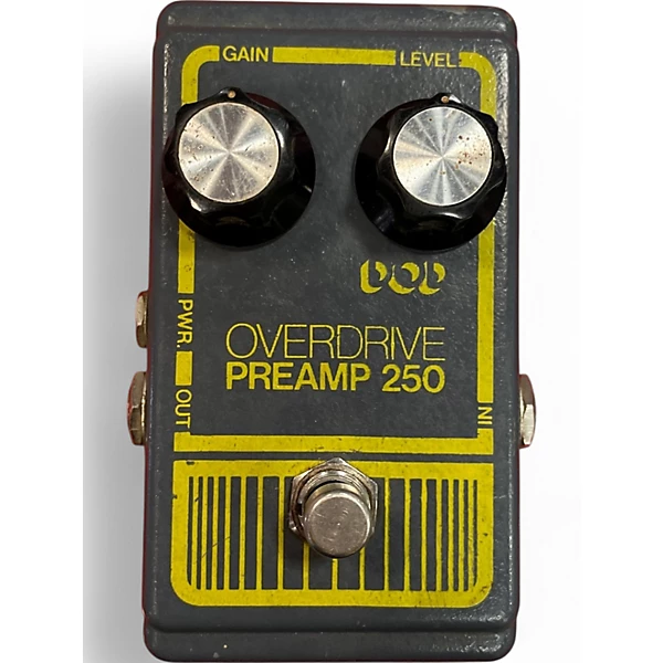 Vintage 1979 DOD Analog Overdrive Preamp 250 Effect Pedal