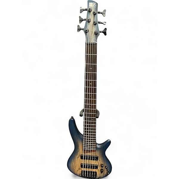 Ibanez Used Ibanez SR606E Blue Electric Bass Guitar